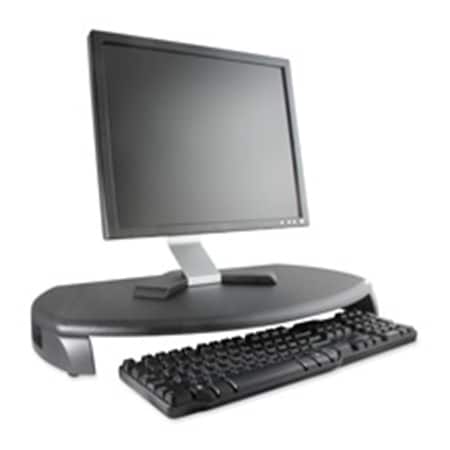 Proplus CRT-LCD Stand w- Keyboard Storage- 23in.x13-.25in.x3in.- Black PR2655408